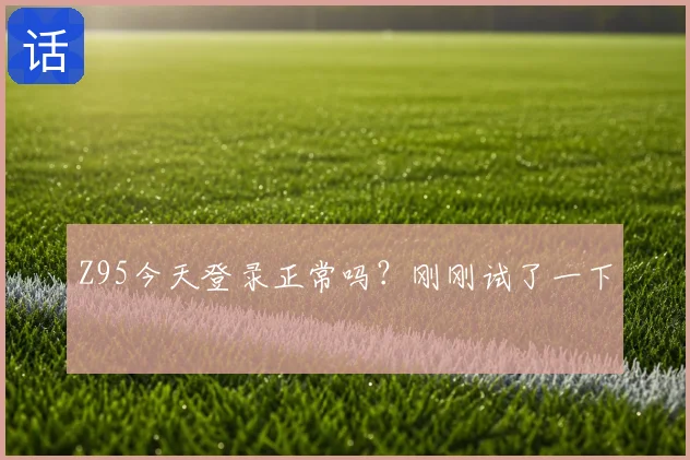 Z95今天登录正常吗？刚刚试了一下