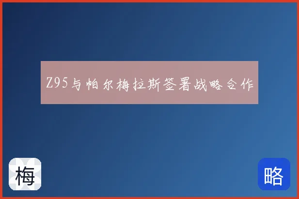 Z95与帕尔梅拉斯签署战略合作